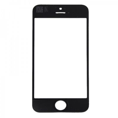 4 lentille en verre avant externe de l'iPhone 5S de remplacement d'écran d'affichage à cristaux liquides d'iPhone de pouce