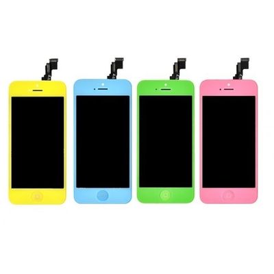 الأصفر / الوردي / أخضر / أزرق فون 5C LCD محول الأرقام الجمعية OEM