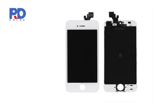 Conjunto branco da peça de reparo do painel LCD do iPhone 5 da definição alta com digitador