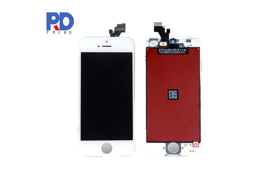 Conjunto branco da peça de reparo do painel LCD do iPhone 5 da definição alta com digitador