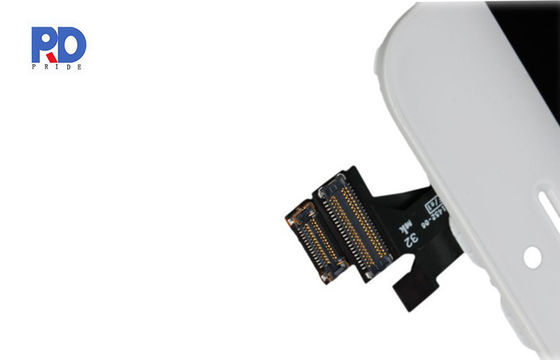 Conjunto branco da peça de reparo do painel LCD do iPhone 5 da definição alta com digitador