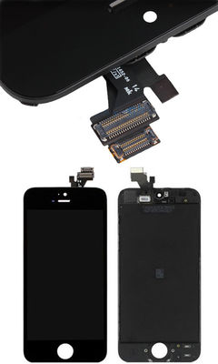 Tela original do telemóvel de TFT da substituição preta do painel LCD de IPhone 5