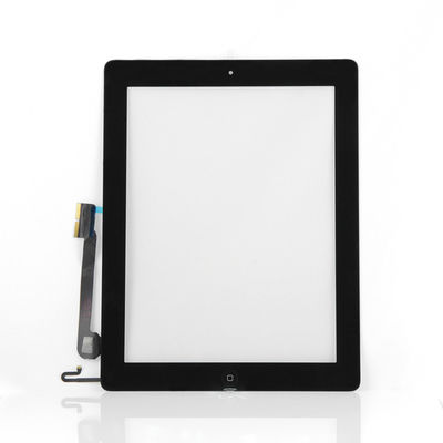 iPad 4 のための家ボタンが付いている Apple の iPad の計数化装置のタッチ画面の前部ガラス アセンブリ