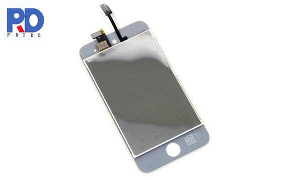 Άσπρη αντικατάσταση οθόνης HD IPod LCD για το iPod 4 επίδειξη αφής