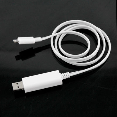 Floating Flash Visible LED Light Apple Lightning 8 Pin to USB Cable