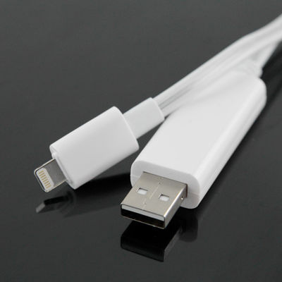 Floating Flash Visible LED Light Apple Lightning 8 Pin to USB Cable