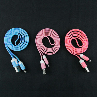 Плоская молния Pin Яблока 8 лапши к кабелю USB для iPad iPhone 5 5S 5C iPod