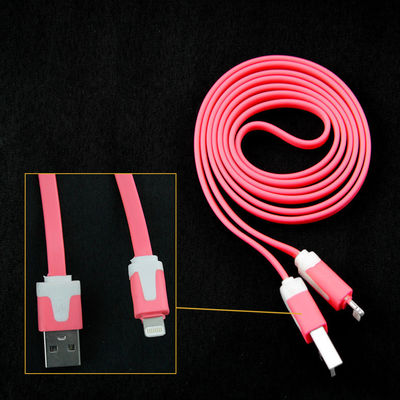 Плоская молния Pin Яблока 8 лапши к кабелю USB для iPad iPhone 5 5S 5C iPod
