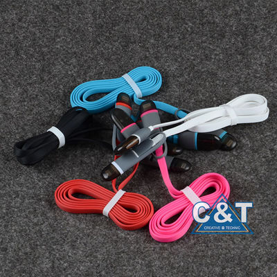 Τηλεφωνικό USB καλώδιο κυττάρων συνήθειας, Iphone/αρρενωπό καλώδιο συγχρονισμού στοιχείων Smartphone