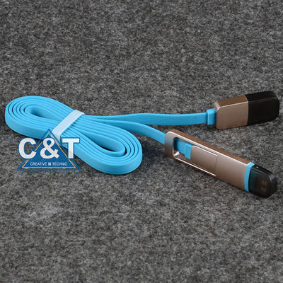 Τηλεφωνικό USB καλώδιο κυττάρων συνήθειας, Iphone/αρρενωπό καλώδιο συγχρονισμού στοιχείων Smartphone