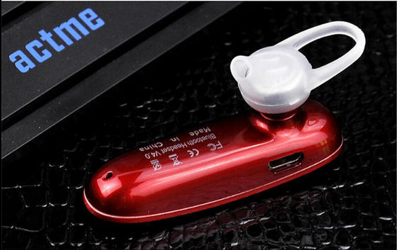 CSR 4.0 Bluetooth ασύρματο στερεοφωνικό Earbuds με το γάντζο αυτιών, φορτιστής εναλλασσόμενου ρεύματος, καλώδιο USB
