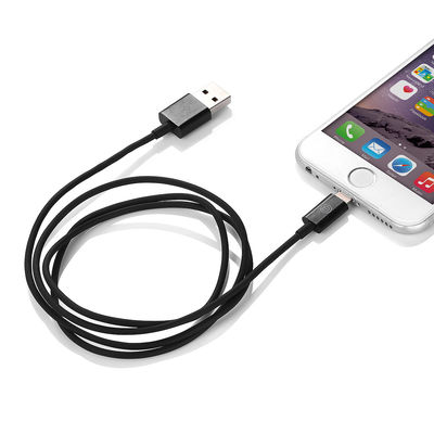 3 - - Em 1 micro cabo de carregamento do Usb um comprimento de 1 medidor com material trançado do nylon