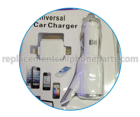 Portable Mobile Phone Charger ,  Universal USB Cable 3 in 1 car charger