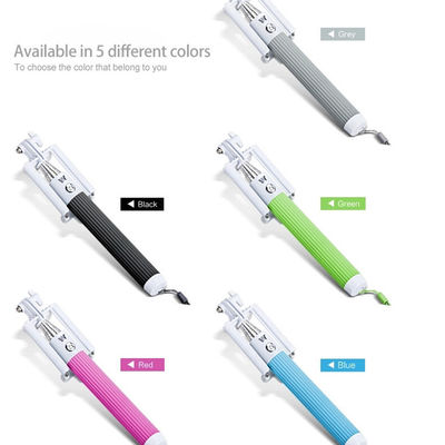 Bâton de Bluetooth de câble mini par Portable Monopod Selfie, Selfie plié Rod