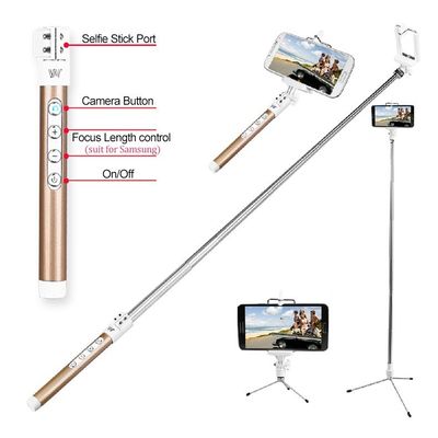 كاميرا متعددة وضع قابل للسحب التكبير Monopod بلوتوث Selfie عصا مع ترايبود