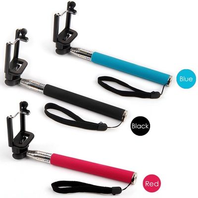 Adjustable Extendable Handheld Monopod Selfie Stick for Phone and Camera