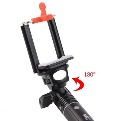 Retractable Rotary lock/unlock bluetooth mobile phone monopod selfie stick