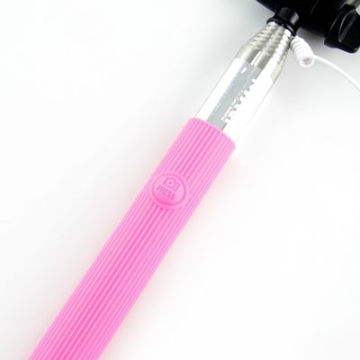 OEM Monopod selfie çubuğu 3.5mm Audio, Kablo Pole selfie çubuğu alın