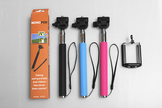 Baja Handheld Monopod Selfie Tongkat disambung Self-Timer tongkat CE