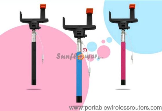 الهاتف المحمول اكسسوارات Monopod كابل خذ القطب Selfie عصا، Monopod Selfie عصا