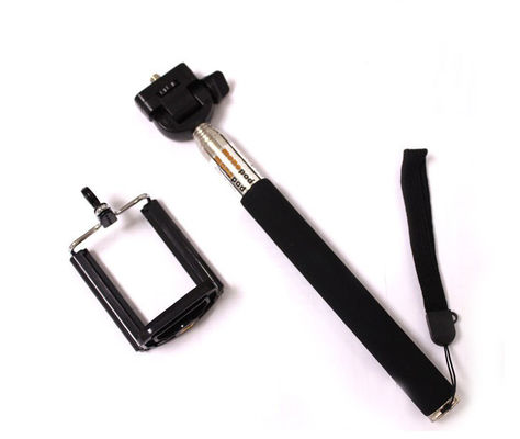 Handheld kamera Selfie tongkat Monopod, potret diri dapat diperpanjang Monopod pemegang