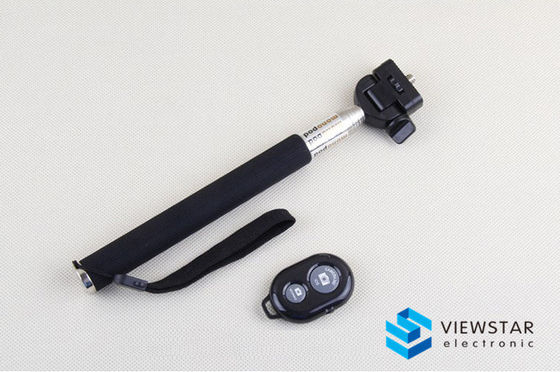 Selfie عصا دعوى Bluetooth بعيد مصراع Monopod مشبك 3.2mmx4.7mm