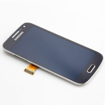 OEM azul para la galaxia S4 de Samsung LCD + piezas de recambio de Samsung del digitizador de la pantalla táctil con las pequeñas piezas
