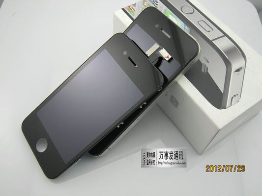 Witte/Zwarte het Schermvervanging van Apple LCD Compatibel voor iPhone 4S