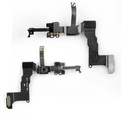 Substituindo o conjunto da câmera da parte dianteira do iPhone 5s com o cabo do cabo flexível do sensor de proximidade