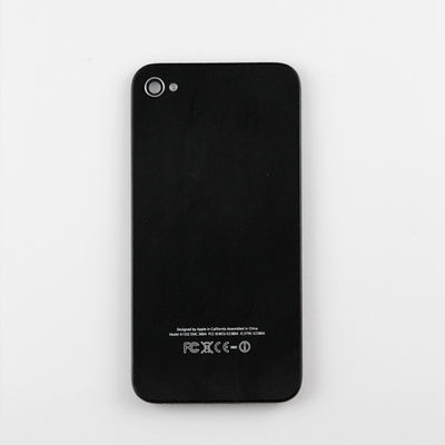 iPhone를 위한 까만 iPhone 뒤표지 주거 주문 4개의 교체 부분