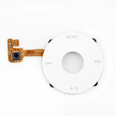cabo clássico do cabo flexível da roda do clique do OEM do branco de iPod para as peças de substituição de iPod