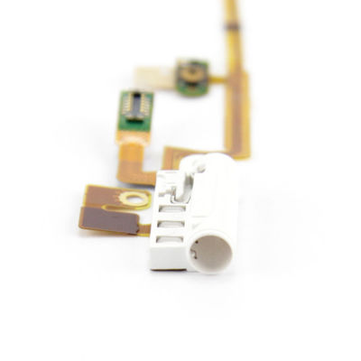auscultadores audio Jack das peças de substituição de iPod com cabo do cabo flexível do poder para o iPod nano 6o
