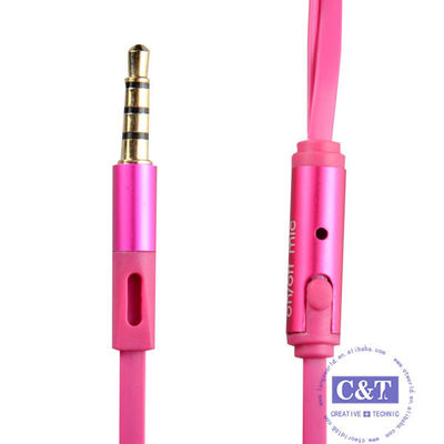 ستيريو 3.5mm ابل اي فون 6 زائد سماعة 18HZ-20KHZ، سماعة الهاتف الخليوي