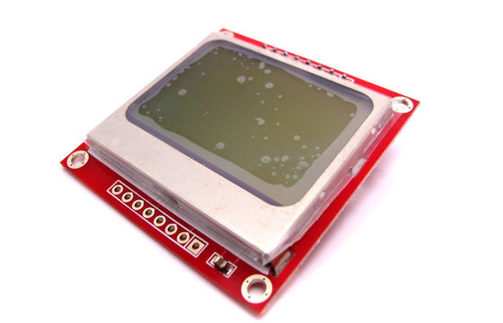 Nokia 5110 modul LCD untuk Arduino Dengan Putih Backlight Red PCB Untuk Arduino