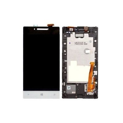 संगत ब्लू / व्हाइट 4 इंच एलसीडी स्क्रीन HTC 8S एलसीडी फ्रेम के साथ विधानसभा