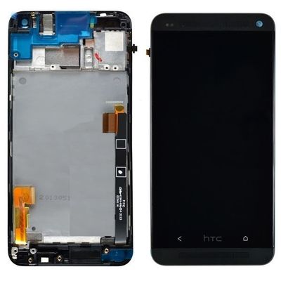 White HTC One M7 LCD Screen Smartphone Digitizer Touch Screen