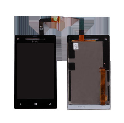 O painel LCD de HTC para o preto 4,3 da tela do digitador de 8X LCD avança