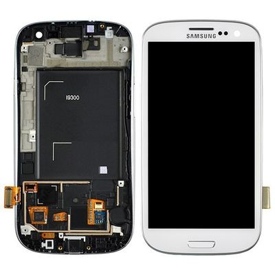 Convertitore analogico/digitale LCD originale a 4.8 pollici del telefono cellulare dello schermo di  I9300