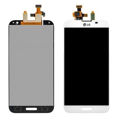White , Black 5 Inch LG LCD Screen Replacement For LG Optimus G Pro E980 LCD Assembly With Frame