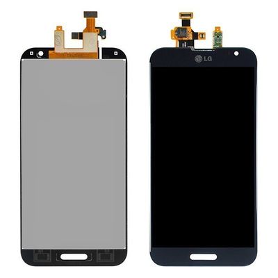 White , Black 5 Inch LG LCD Screen Replacement For LG Optimus G Pro E980 LCD Assembly With Frame