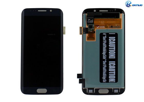 12 شهر الضمان سامسونج شاشة LCD الجمعية للحصول على استبدال حافة S6 مع ضوء خلفي