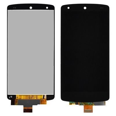 Substituição preta do painel LCD do LG de 4,95 polegadas para o digitador da tela de toque do nexo 5 D820 LCD do LG